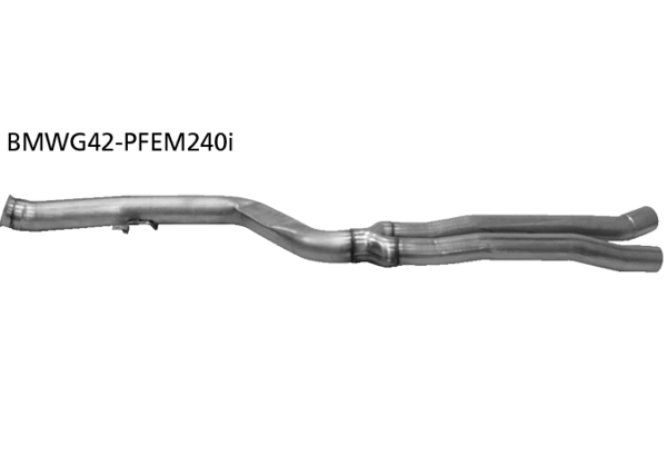 Supresor de filtro de partículas deportivo BMW Serie G42 M240i xDrive 2021- Bastuck