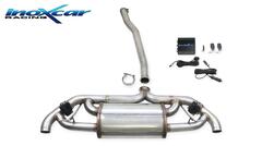 Escape / Silenciador trasero deportivo con valvulas Inoxcar R+L AMG Mercedes Clase A W177 250 4MATIC Hybrid 224CV 2024-