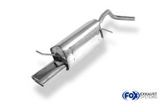 Escape deportivo final para Seat Ibiza 6L 1.9 SDI 47kW 65cv cola cuadrada 135x80mm Fox