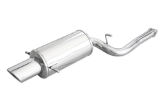 Escape deportivo homologado para SUBARU IMPREZA 4x4 WRX 225CV 2003- cola ovalada 150x105mm Inoxcar