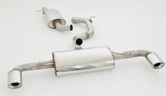 Escape intermedio central deportivo + escape final deportivo para Audi TT 8J mk2 3.2 V6 184kW / 250cv Quattro Friedrich