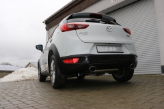 Escape final Mazda CX3 DK AWD final silencer doble duplex derecho / izquierdo Fox